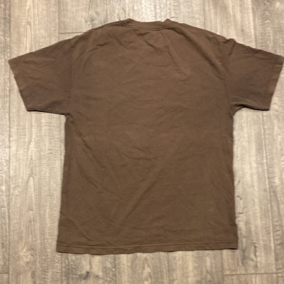 Skull rock tee shirt brown size L - Picture 5 of 6
